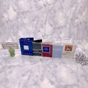 Lot of 5 Azzaro,Carolina Herrera,Cartier,Tommy Bahama,Maison Margiela-5pc-NEW